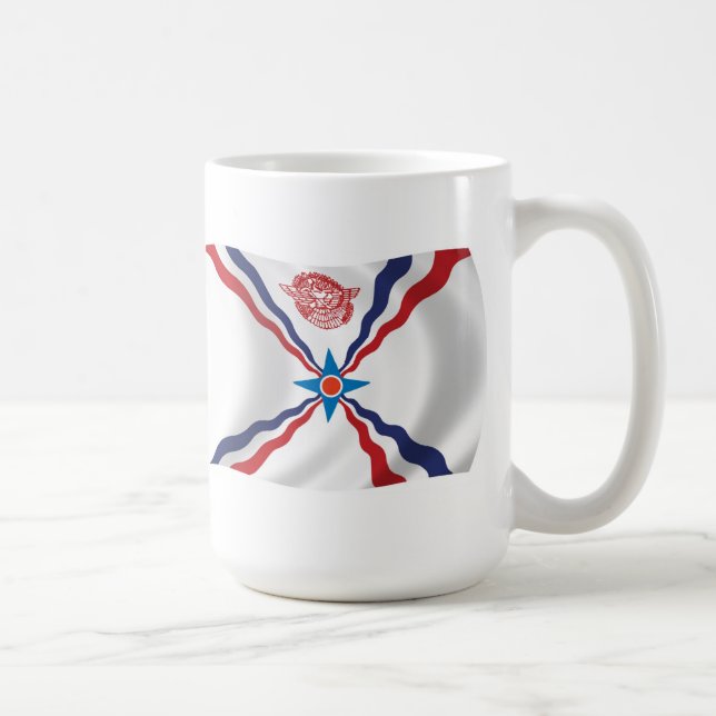 Assyrian Nation Flag Mug (Right)