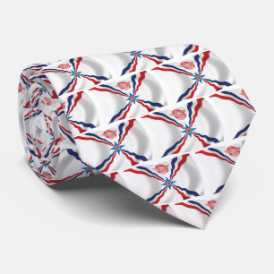 Assyrian Nation Flag Tie