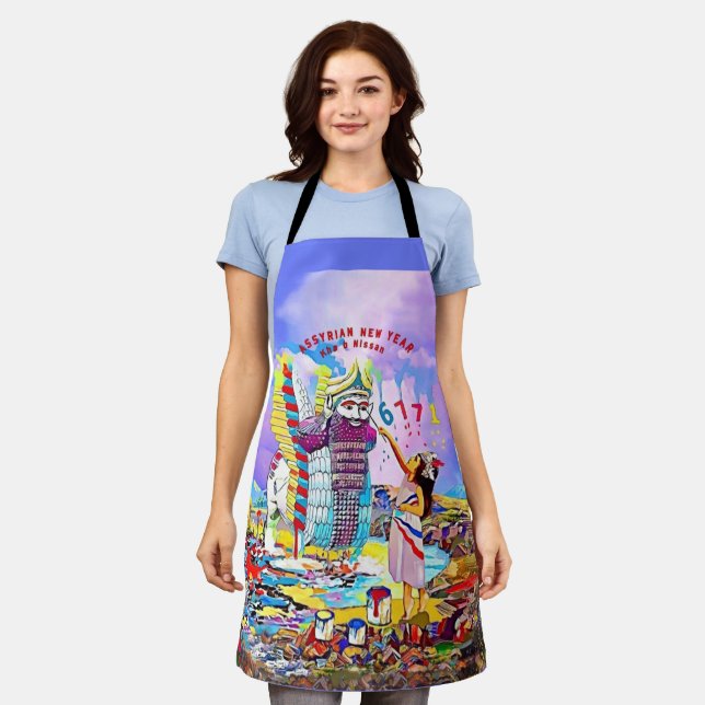 Assyrian New Year Apron (Worn)
