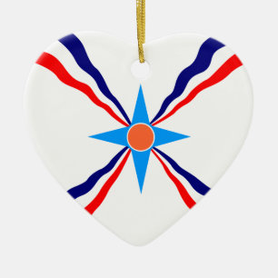 Assyrian People, Democratic Republic of the Congo Ceramic Ornament