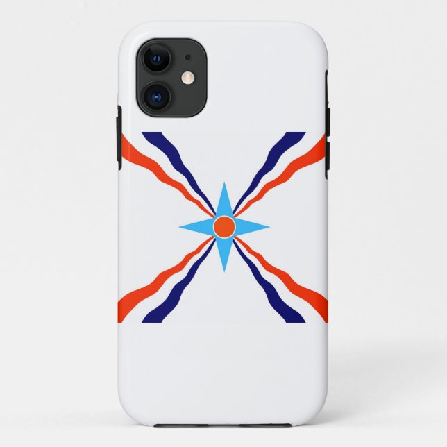 assyrian people ethnic flag Case-Mate iPhone case (Back)
