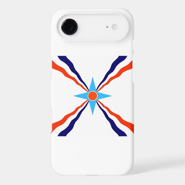 assyrian people ethnic flag Case-Mate iPhone case (Back)