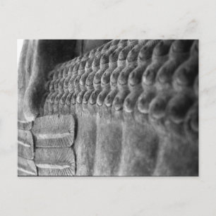 Assyrian Sculpture Customisable Postcard