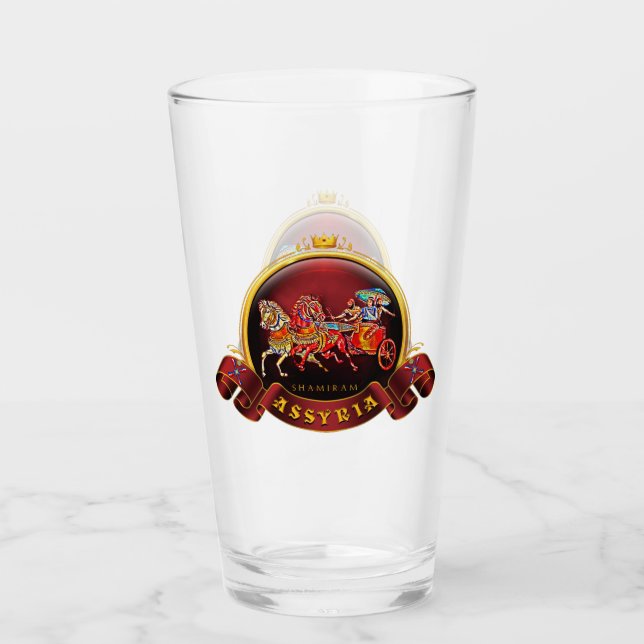 Assyrian Shamiram Glass Cup (Front)