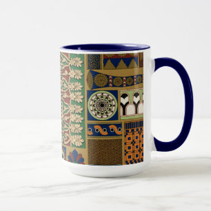 Assyrian Vintage Pattern Mug