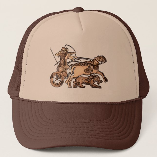 Assyrian warrior Trucker Hat (Front)