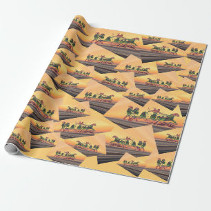 Assyrian Warrior Wrapping Paper