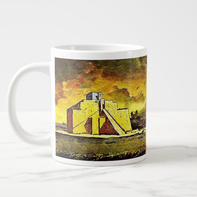 Assyrian ziggurat Speciality Mug (Left)