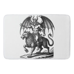 Astaroth’s Quiet Dominion Bath Mat
