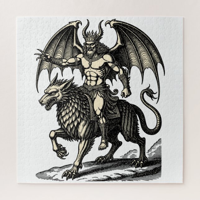 Astaroth’s Quiet Dominion Jigsaw Puzzle (Vertical)