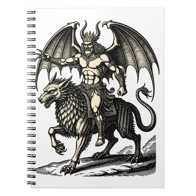 Astaroth’s Quiet Dominion Notebook (Front)