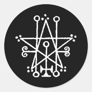 Astaroth Sigil Classic Round Sticker