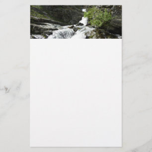 Aster Creek at Glacier National Park Stationery