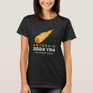 Asteroid 2024 YR4 December 2032 T-Shirt