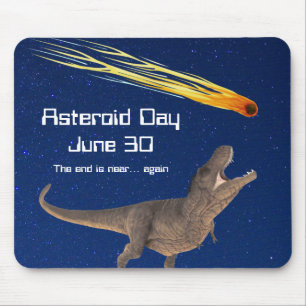 Asteroid Day June 30 Mouse Pad