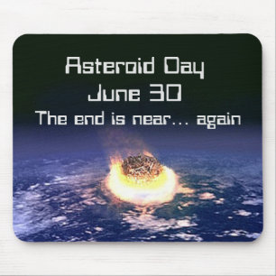 Asteroid Day June 30 Mouse Pad
