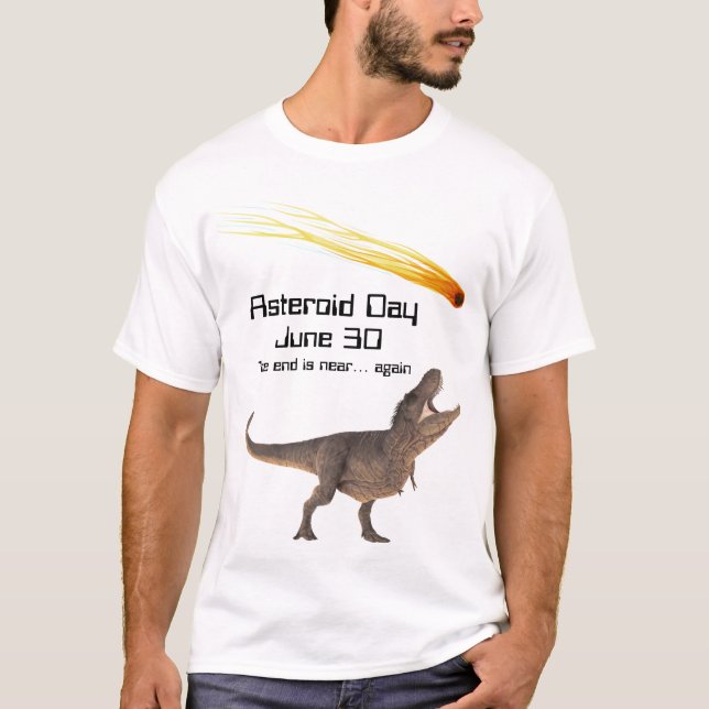 Asteroid Day June 30 T-Shirt (Front)