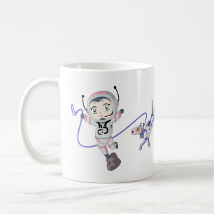 Asteroid Girl Coffee Mug