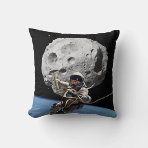 Asteroid Miner Cushion