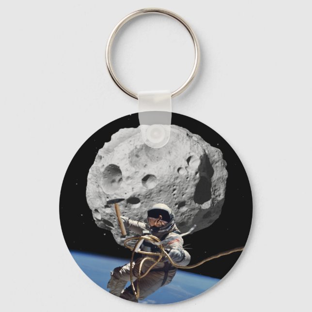 Asteroid Miner Key Ring (Front)