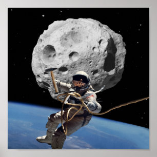 Asteroid Miner Poster