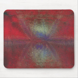 Asteroid Strike Digital Abstract Mouse Pad