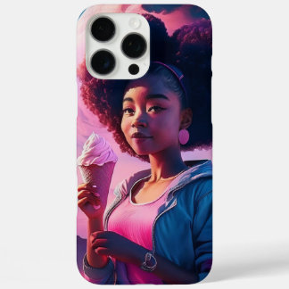 Asteroids and Ice Cream iPhone 16 Pro Max Case
