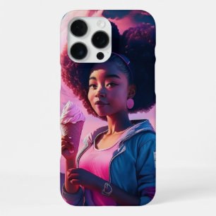 Asteroids and Ice Cream iPhone 16 Pro Max Case