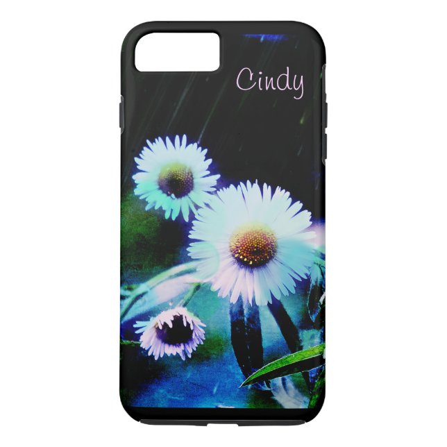 Asters Aglow iPhone 7 Plus case *Personalise* (Back)