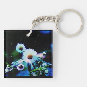 Asters Aglow Key Chain
