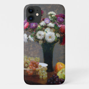 Asters and Fruit, Henri Fantin-Latour iPhone 11 Case