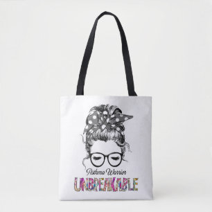 Asthma Awareness Ribbon Support Gifts Tote Bag