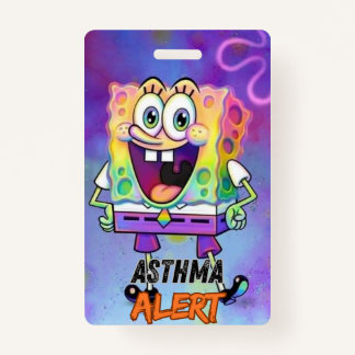 Asthma Badge ID Badge
