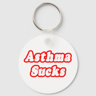 Asthma Sucks Key Ring