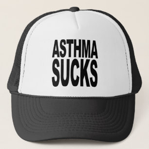 Asthma Sucks Trucker Hat