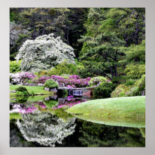 Asticou Gardens Poster