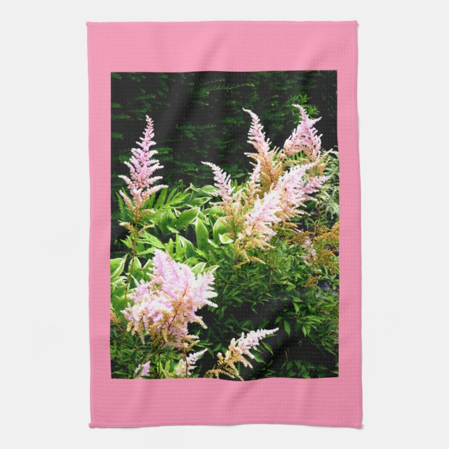 Astilbe Tea Towel (Vertical)