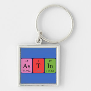Astin periodic table name keyring