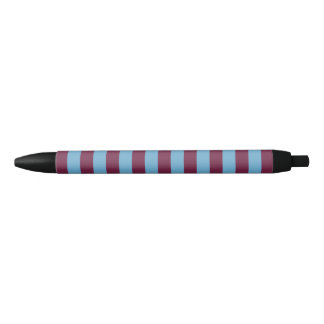 Aston Villa stripes football club colours premier  Black Ink Pen