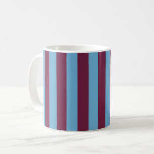 Aston Villa stripes football club colours premier  Coffee Mug