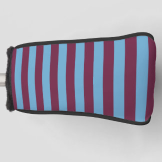 Aston Villa stripes football club colours premier  Golf Head Cover