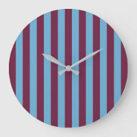 Aston Villa stripes football club colours premier 