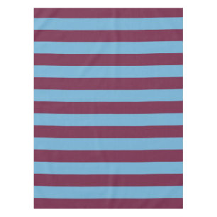 Aston Villa stripes football club colours premier Tablecloth