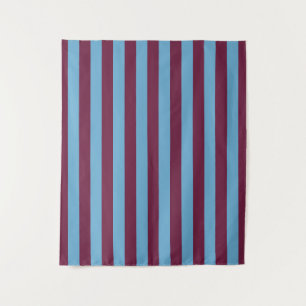 Aston Villa stripes football club colours premier Tapestry