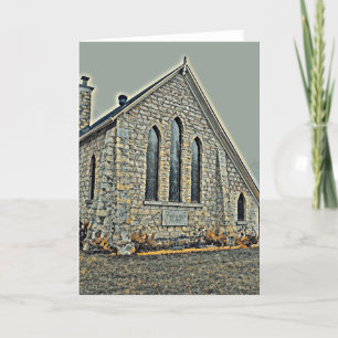 AStone Church - Blank Card
