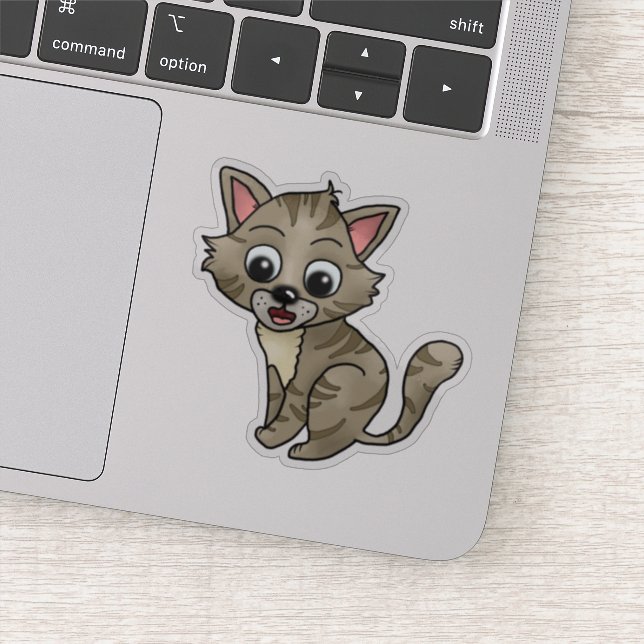 astonished cat (Detail)