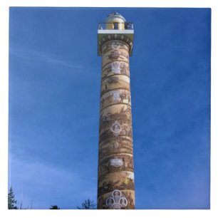 Astoria Column, Oregon Ceramic Tile