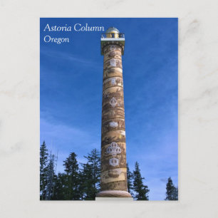 Astoria Column, Oregon Postcard