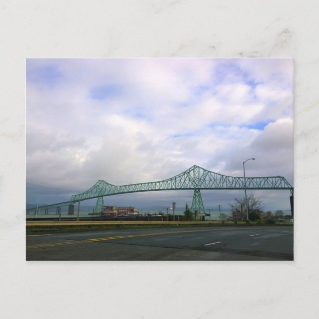 Astoria-Megler Bridge, Astoria, Oregon Postcard (Front)