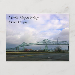 Astoria-Megler Bridge, Astoria, Oregon Postcard